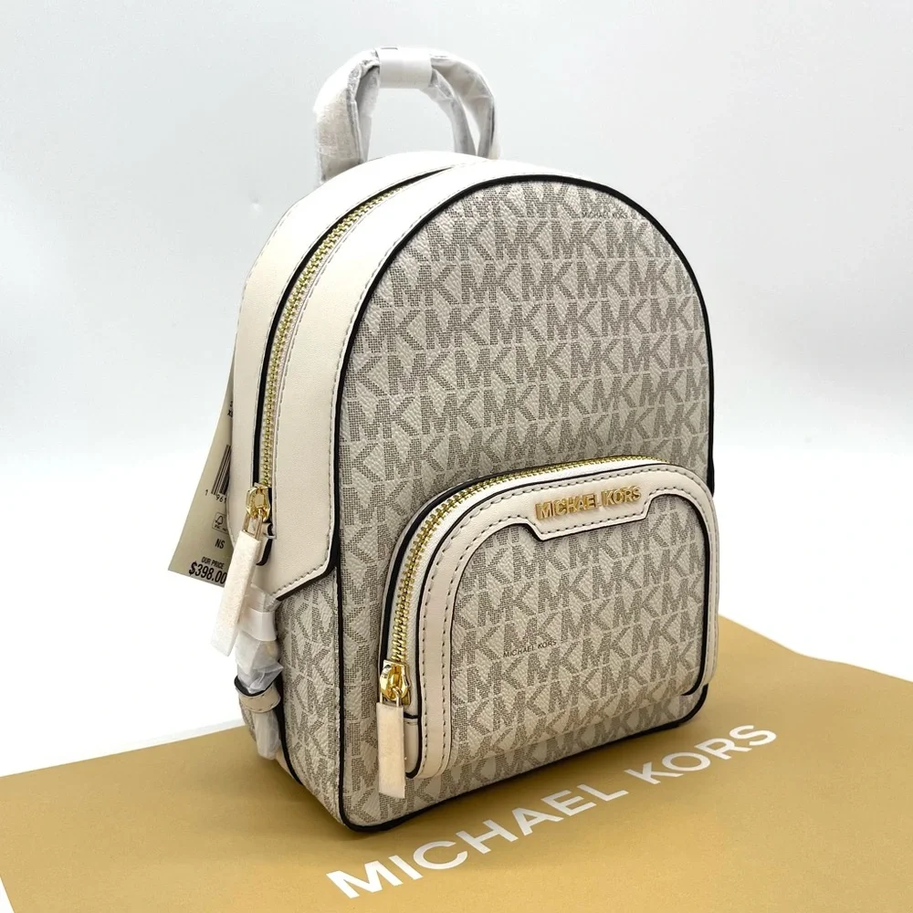 Michael Kors Jaycee Extra Small Convertible Zip Packet Backpack - Picture 1 of 10